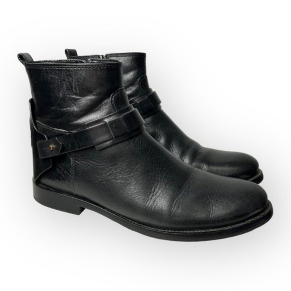 Tory Burch Black Ankle Boots - Picture 3 of 13